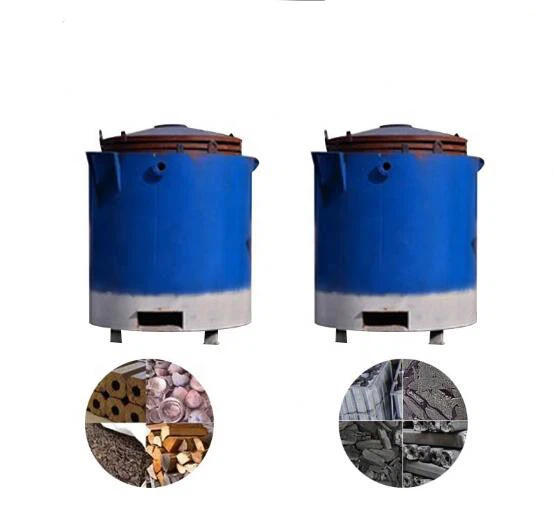 Wood Charcoal Making Machine