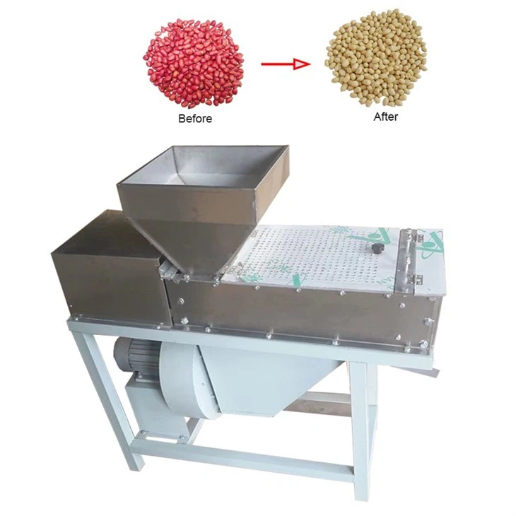 Machine For Peeling Groundnut