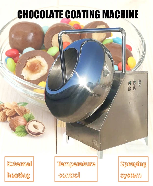 mini chocolate coating machine mini chocolate coating machine